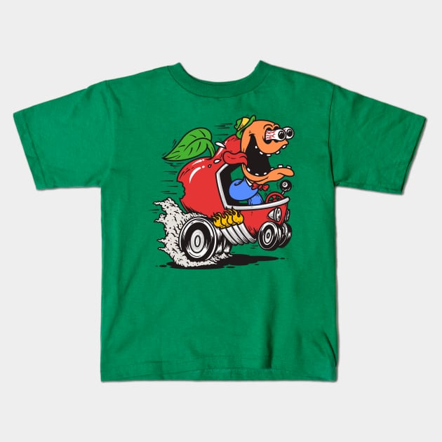 Worm Fink Kids T-Shirt by blairjcampbell